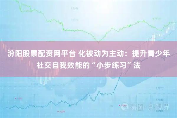 汾阳股票配资网平台 化被动为主动：提升青少年社交自我效能的“小步练习”法